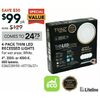 Liteline 4-Pack Thin LED Recessed Lights - $99.00/pk ($30.00 off)