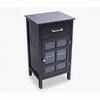 Arboga Dark Brown Lacquered Nightstand  - $129.00 (20% off)