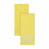 H For Happy™ Hunny Bunny Easter Kitchen Towels In Lemon (set Of 2) - $8.99 (6.01 Off)
