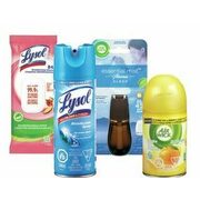 Lysol Disinfecting Wipes or Sanitizing Spray or Air Wick Essential Mist, Freshmatic or Scented Oil Refills - $4.99
