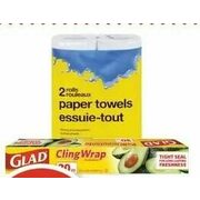 No Name Paper Towels, Aluminum Foil or Glad Cling Wrap - $1.49