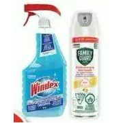 Windex Household Cleaner, Family Guard Disinfectant Spray or Cleaner - $4.99