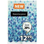 Naeema Peva Shower Curtains  - $12.99 (20% off)