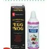 Pc Egg Nog or Dairyland Whipped Cream - $3.49