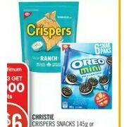 Christie Crispers Snacks Or Kids Cookies - 2/$6.00