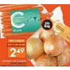 Compliments Yellow Onions or Carrots  - $2.99