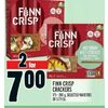 Finn Crisp Crackers - 2/$7.00