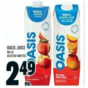Oasis Juice - $2.49