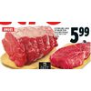 Platinum Grill Angus Top Sirloin Steak Value Pack or Roast  - $5.99/lb