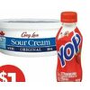 Gay Lea Sour Cream Or Yop Drinkable Yogurt  - $1.00