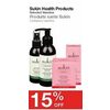 Sukin Health Products - 15% off